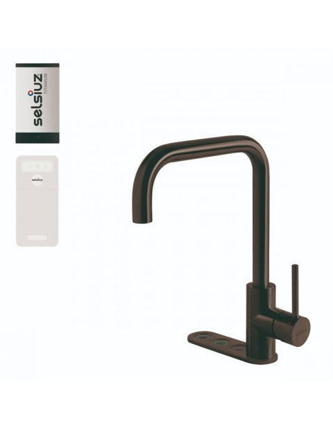 Selsiuz Unlimited 5-in-1 Haaks Gun Metal Zwart met TITANIUM Single boiler en Cooler - 350581