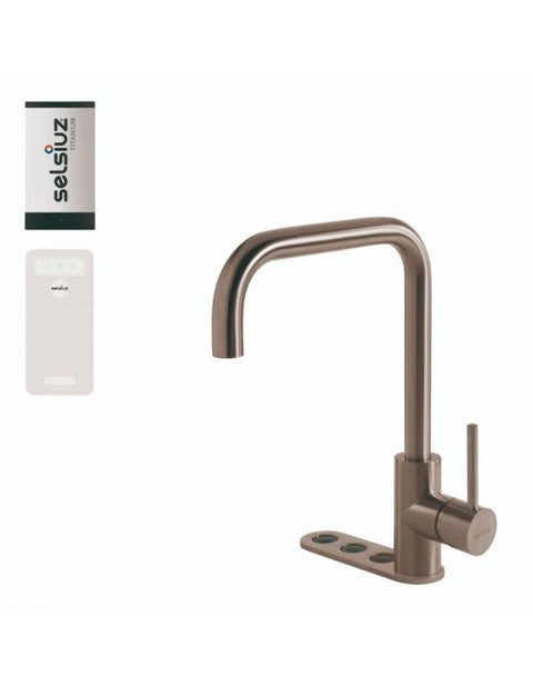 Selsiuz Unlimited 5-in-1 Haaks Inox (RVS) met TITANIUM Single boiler en Cooler - 350575