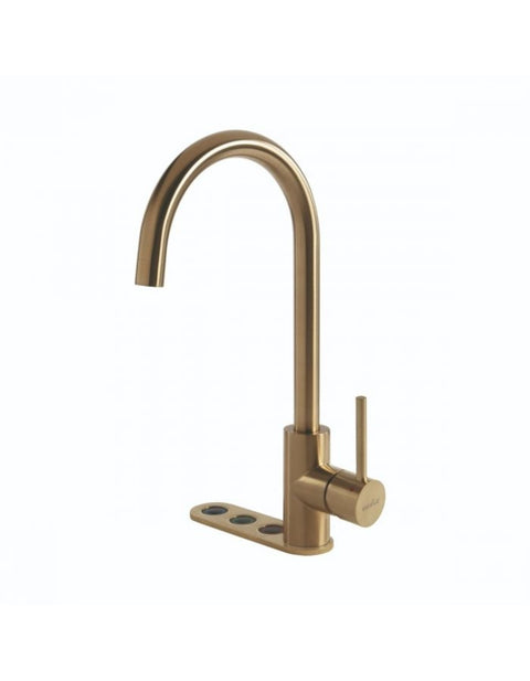 Selsiuz Unlimited 5-in-1 Rond Gold / Goud 350569 met TITANIUM Single boiler en Cooler
