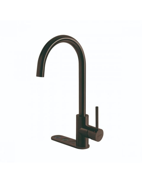 Selsiuz Unlimited 5-in-1 Rond Gun Metal Zwart met TITANIUM Single boiler en Cooler - 350497