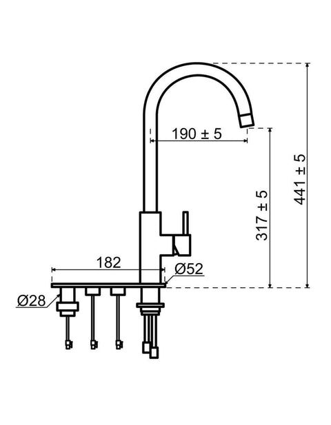 Selsiuz Unlimited 5-in-1 Rond Gun Metal Zwart met TITANIUM Single boiler en Cooler - 350497