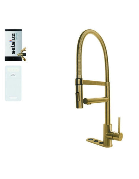 Selsiuz Unlimited XL 5-in-1 Gold / Goud 350722 met TITANIUM Combi (Extra) boiler en Cooler