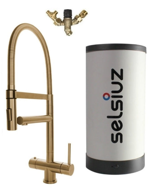 Selsiuz XL Gold / Goud met Combi (Extra) boiler - 350250