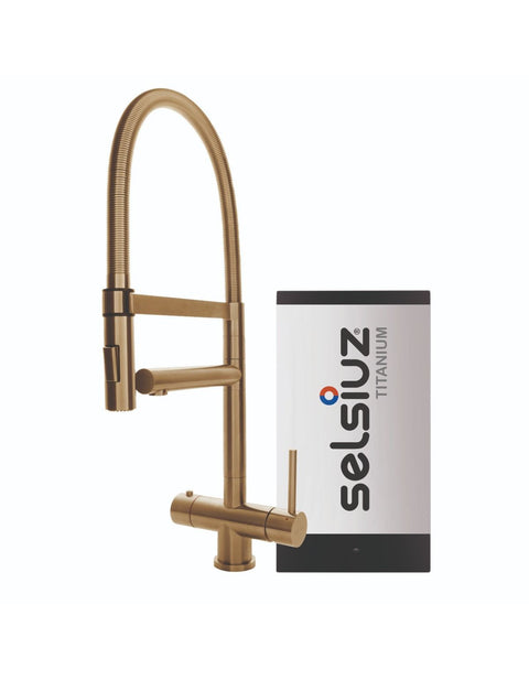Selsiuz XL Gold / Goud met TITANIUM Single boiler - 350269