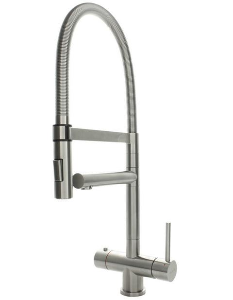 Selsiuz XL RVS (Inox) met TITANIUM Combi (Extra) boiler - 350294