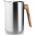 My Cool Kitchen productfoto - Thermoskan Eva Solo Nordic Kitchen Vacuum Jug Stainless Steel 1,0 l - My Cool Kitchen is een premium aanbieder van Scanpan