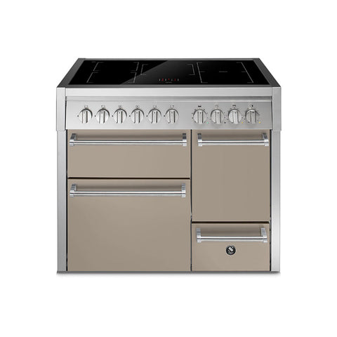 Steel fornuis Genesi 100/3 - Inductie fornuis | GQ10SFF-D-5FI | Model 2025