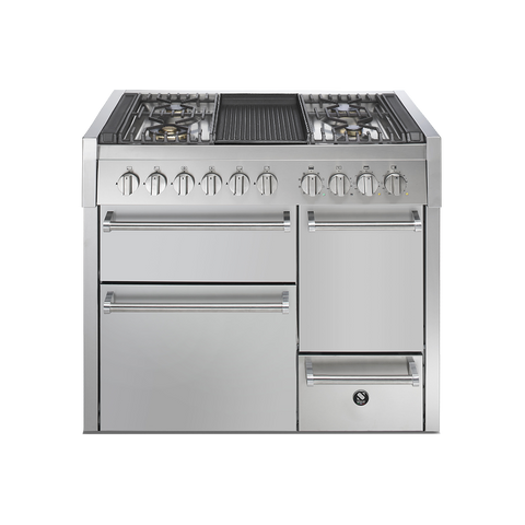 Steel fornuis Genesi 100/3 - Gas fornuis | GQ10SFF-D | Model 2025
