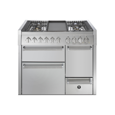 Steel fornuis Genesi 100 - Gas fornuis | GQ10SF | Model 2025