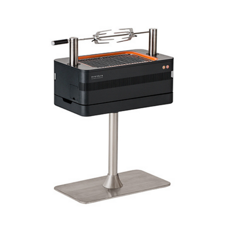 Houtskool barbecue Fusion van Everdure by Heston Blumenthal met elektrische ontsteking. My Cool Kitchen is premium specialist in Everdure by Heston Blumenthal.