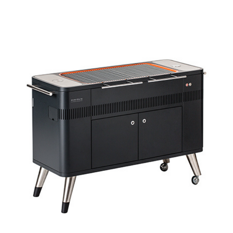 Houtskool barbecue Hub van Everdure by Heston Blumenthal met elektrische ontsteking. My Cool Kitchen is premium specialist in Everdure by Heston Blumenthal.