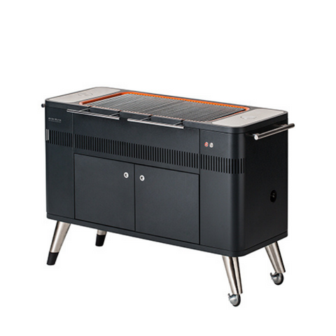 Houtskool barbecue Hub van Everdure by Heston Blumenthal met elektrische ontsteking. My Cool Kitchen is premium specialist in Everdure by Heston Blumenthal.