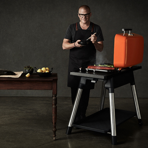 Gas barbecue Furnace van Everdure by Heston Blumenthal met elektrische ontsteking. My Cool Kitchen is premium specialist in Everdure by Heston Blumenthal.