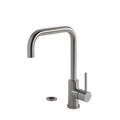 My Cool Kitchen - Productfoto Selsiuz Push 3-in-1 kokendwaterkaan haaks inox / RVS met titanium boiler. My Cool Kitchen is premium Selsiuz dealer.