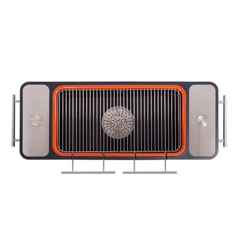 Houtskool barbecue Hub van Everdure by Heston Blumenthal met elektrische ontsteking. My Cool Kitchen is premium specialist in Everdure by Heston Blumenthal.