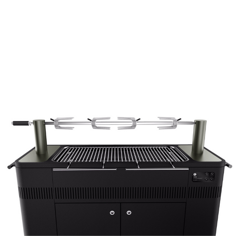 Houtskool barbecue Hub II van Everdure by Heston Blumenthal met elektrische ontsteking. My Cool Kitchen is premium specialist in Everdure by Heston Blumenthal.