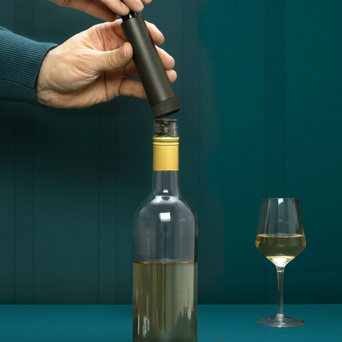 Airtender Wine Set Vacuümpomp en 3 Nanostoppers