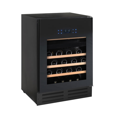 My Cool Kitchen - Temptech Elegance Wijnkoelkast met 2 Zones voor 46 Flessen Greeploos - 7090013678030 - EX60DRB - Temptech wijnkoelkast kopen
