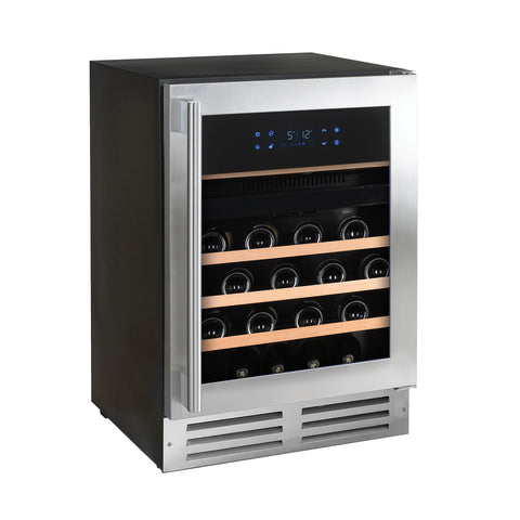 My Cool Kitchen - Temptech Elegance Wijnkoelkast met 2 Zones voor 46 Flessen - 7090013678047 - EX60DX - Temptech wijnkoelkast kopen