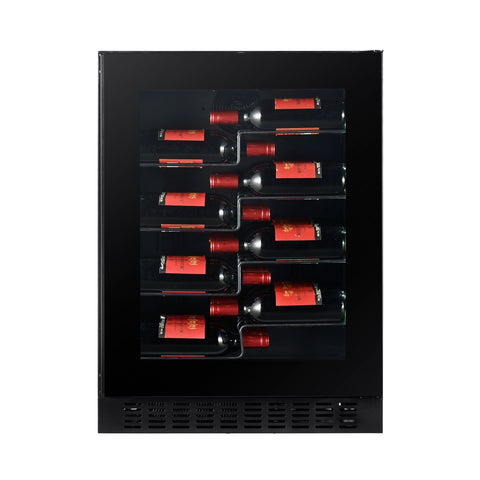 My Cool Kitchen - Temptech Prestige Wijnkoelkast met 1 Zone voor 40 Flessen - 7090013678429 - PRESPROX60SRB - Temptech wijnkoelkast kopen