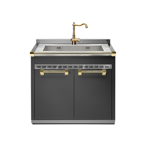 Steel Cucine Ascot Modular System 90 Spoelunit A9S-L1G