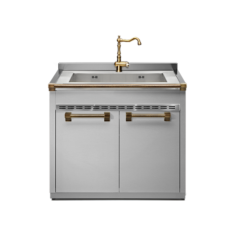 Steel Cucine Ascot Modular System 90 Spoelunit A9S-L1G