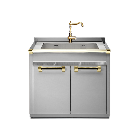 Steel Cucine Ascot Modular System 90 Spoelunit A9S-L1G