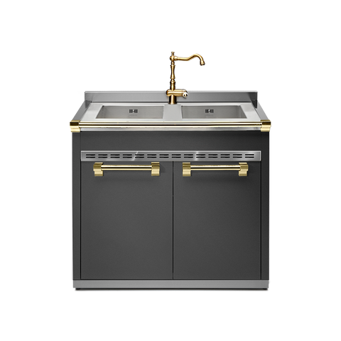 Steel Cucine Ascot Modular System 90 Spoelunit A9S-L2