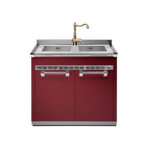 Steel Cucine Ascot Modular System 90 Spoelunit A9S-L2