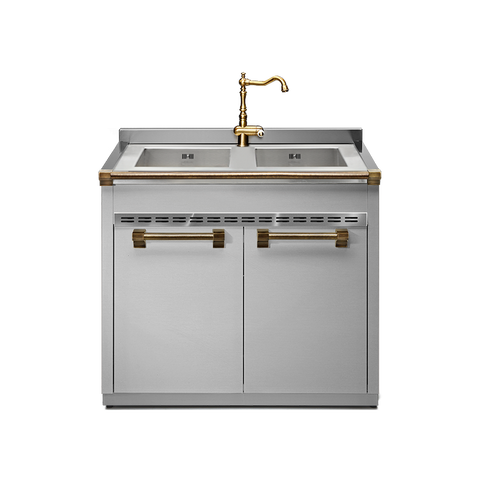 Steel Cucine Ascot Modular System 90 Spoelunit A9S-L2
