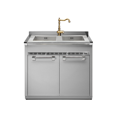 Steel Cucine Ascot Modular System 90 Spoelunit A9S-L2