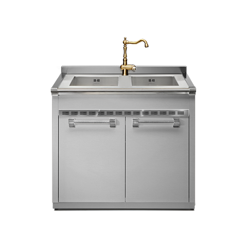 Steel Cucine Ascot Modular System 90 Spoelunit A9S-L2