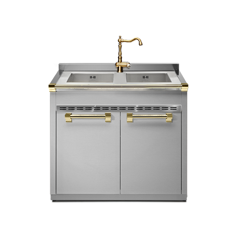 Steel Cucine Ascot Modular System 90 Spoelunit A9S-L2