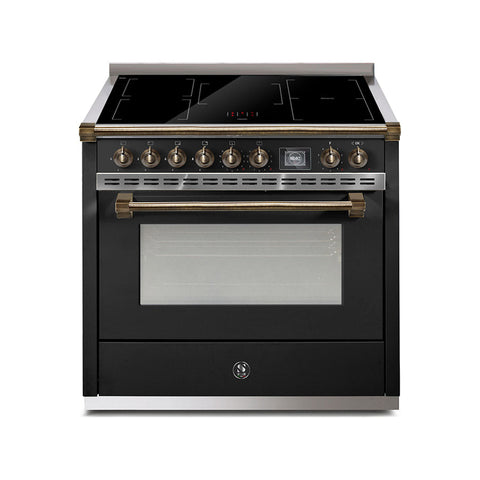 Steel Fornuis Ascot 90 - Inductie Fornuis | AQ9S-5FI | Model 2025