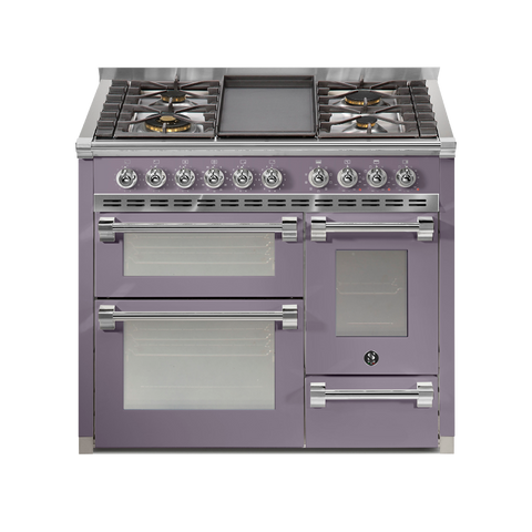 Steel Fornuis Ascot 100/3 - Gas Fornuis | AQ10SFF | Model 2025