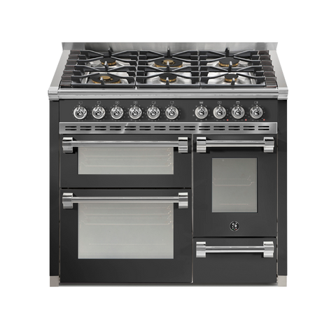 Steel Fornuis Ascot 100/3 - Gas Fornuis | AQ10SFF | Model 2025