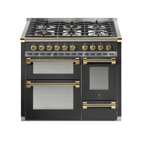 Steel Fornuis Ascot 100/3 - Gas Fornuis | AQ10SFF | Model 2025