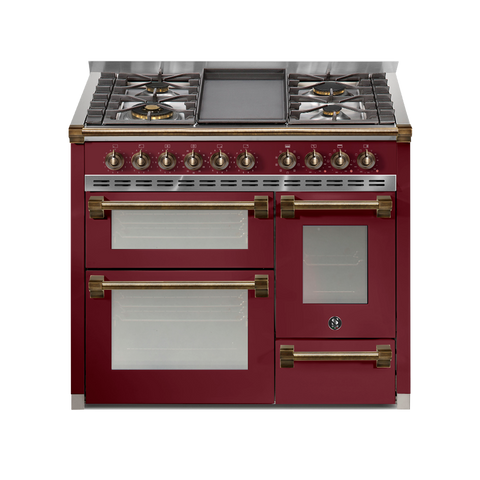 Steel Fornuis Ascot 100/3 - Gas Fornuis | AQ10SFF | Model 2025