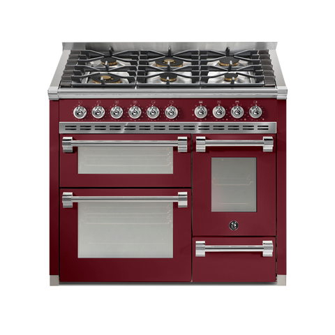 Steel Fornuis Ascot 100/3 - Gas Fornuis | AQ10SFF | Model 2025