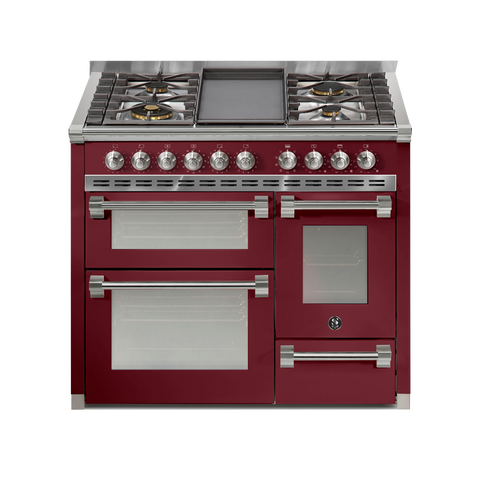 Steel Fornuis Ascot 100/3 - Gas Fornuis | AQ10SFF | Model 2025