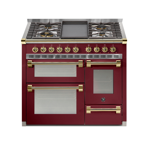 Steel Fornuis Ascot 100/3 - Gas Fornuis | AQ10SFF | Model 2025