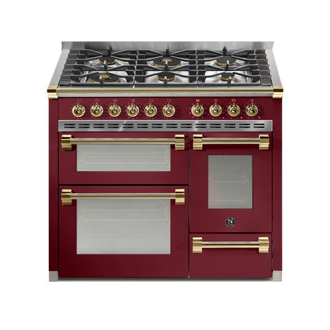 Steel Fornuis Ascot 100/3 - Gas Fornuis | AQ10SFF | Model 2025