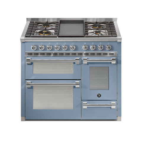 Steel Fornuis Ascot 100/3 - Gas Fornuis | AQ10SFF | Model 2025