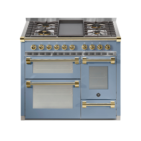 Steel Fornuis Ascot 100/3 - Gas Fornuis | AQ10SFF | Model 2025