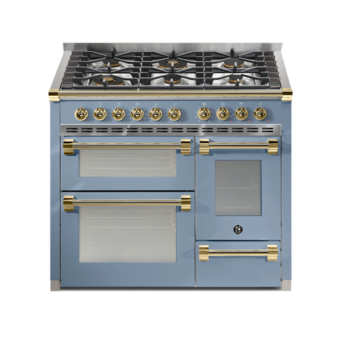 Steel Fornuis Ascot 100/3 - Gas Fornuis | AQ10SFF | Model 2025