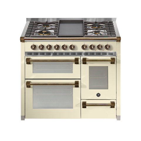 Steel Fornuis Ascot 100/3 - Gas Fornuis | AQ10SFF | Model 2025