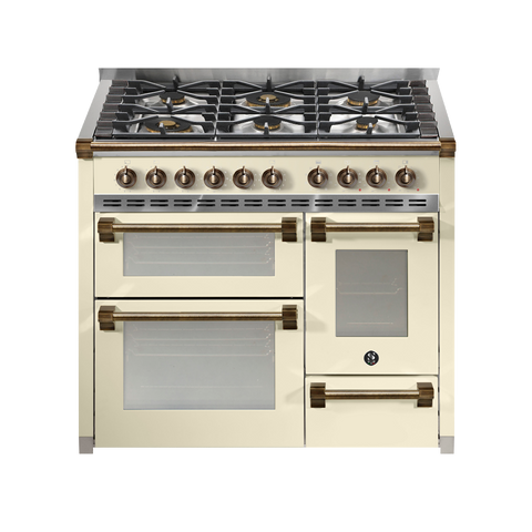 Steel Fornuis Ascot 100/3 - Gas Fornuis | AQ10SFF | Model 2025