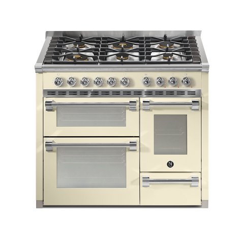Steel Fornuis Ascot 100/3 - Gas Fornuis | AQ10SFF | Model 2025