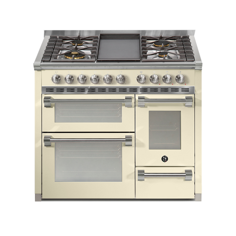 Steel Fornuis Ascot 100/3 - Gas Fornuis | AQ10SFF | Model 2025