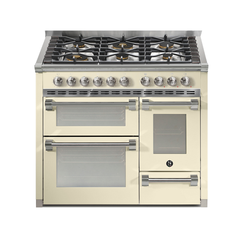 Steel Fornuis Ascot 100/3 - Gas Fornuis | AQ10SFF | Model 2025